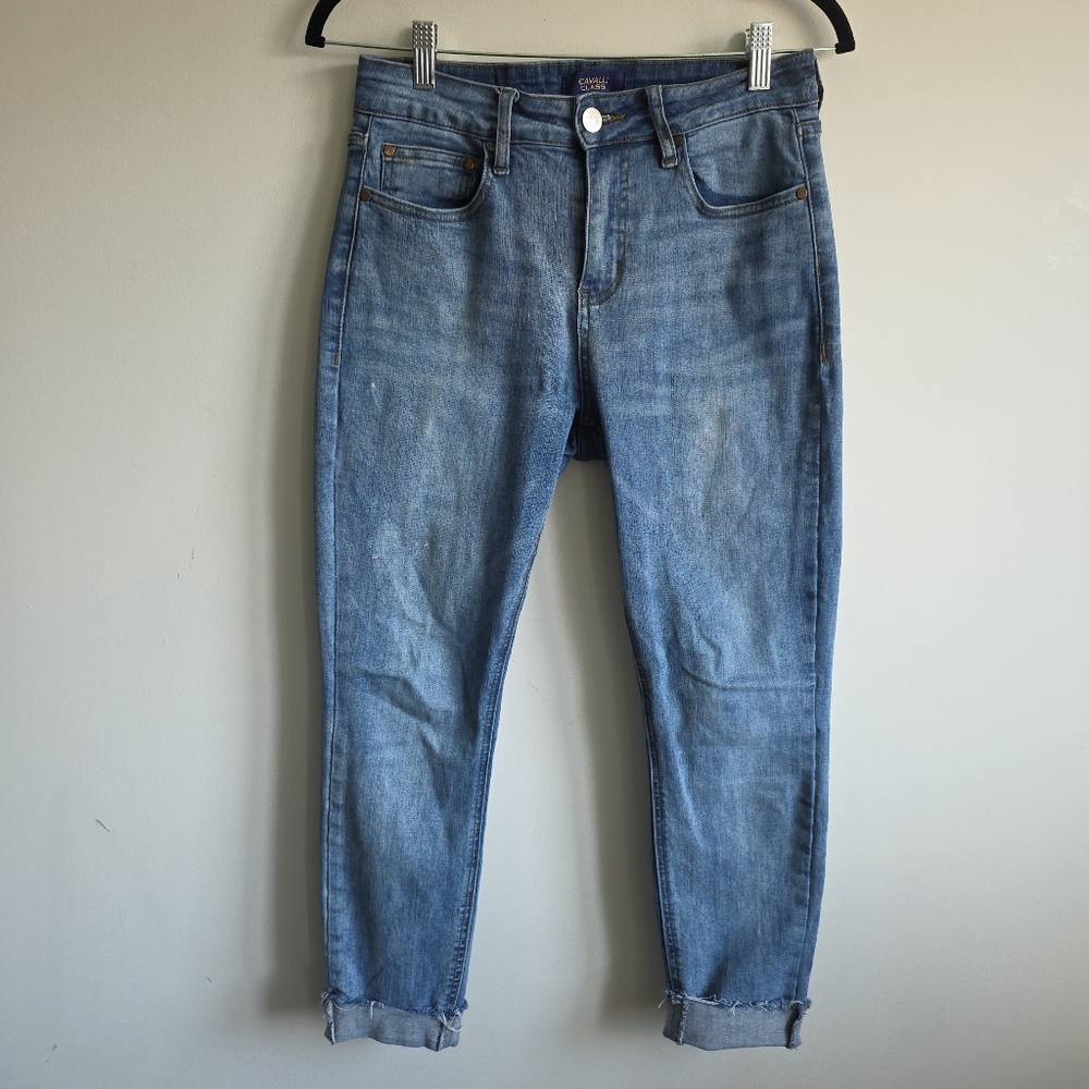 Cavalli Class Women's Slim Crop Jeans 27
